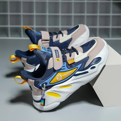 Odiniai vaikiški sportbačiai sportiniai bėgimo bateliai berniukams, mergaitėms, vaikiški, kvėpuojantys patogūs laisvalaikio vaikščiojimo lauke studentų batai