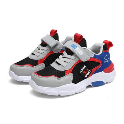 Bērnu apavi Neslīdoši elpojoši sieta apavi mazu bērnu komforta apavi skriešanai zīmols meitenes zēniem ikdienas apavi Bērnu sporta kedas