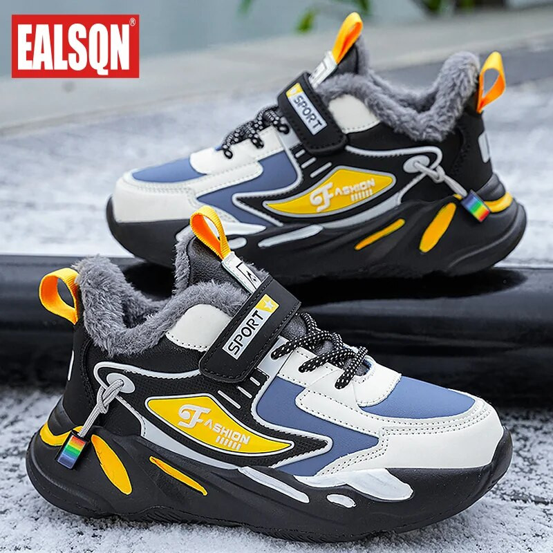 Čizme za dječake Zimske dječje čizme za snijeg Sportske dječje cipele za dječake Cipele Tenisice Nove kožne sportske dječje cipele za trčanje