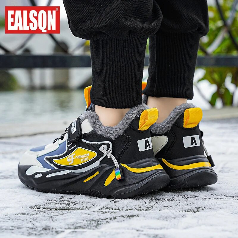 Čizme za dječake Zimske dječje čizme za snijeg Sportske dječje cipele za dječake Cipele Tenisice Nove kožne sportske dječje cipele za trčanje