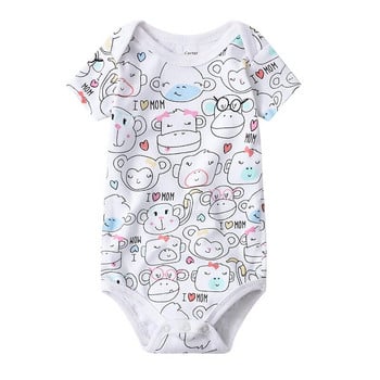 Горещи разпродажби Боди за новородени Бебешки дрехи Памучно боди Бебешко бельо с къс ръкав Бебешки дрехи Момчета Момичета Бебешки комплекти
