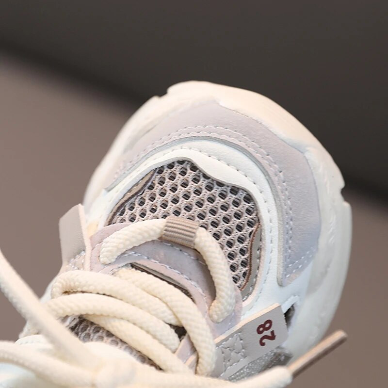 Bērnu sieta elpojoši sporta apavi Unisex TPR ikdienas sporta apavi Maziem bērniem zēniem meitenēm skriešanas apavi bērniem teniss 3–16 gadi, vasara