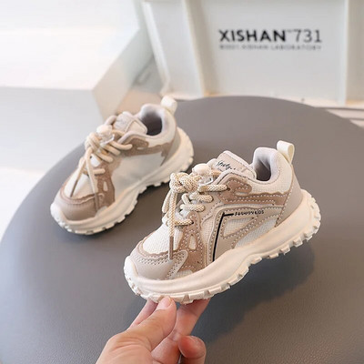 Bērni Apavi Elpojošs Tīkla ikdienas apavi Pavasaris Rudens Jauni Neslīdoši Bērnu kedas Zēniem Meitenēm Mode Skola Sporta Apavi Tenis