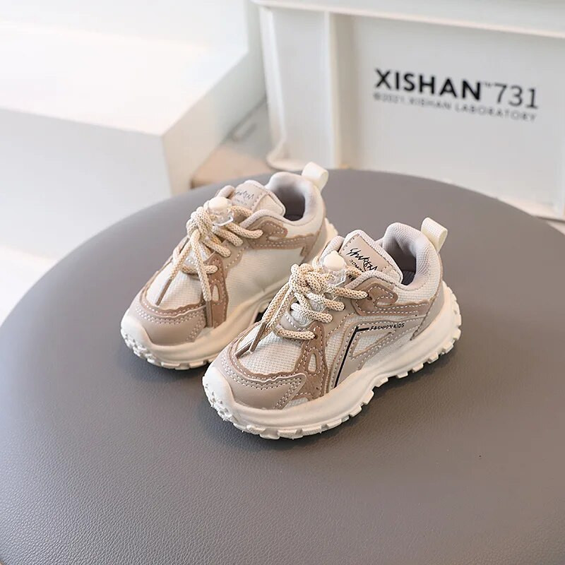 Bērni Apavi Elpojošs Tīkla ikdienas apavi Pavasaris Rudens Jauni Neslīdoši Bērnu kedas Zēniem Meitenēm Mode Skola Sporta Apavi Tenis