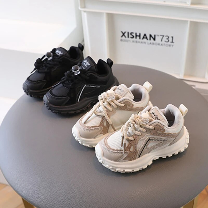 Bērni Apavi Elpojošs Tīkla ikdienas apavi Pavasaris Rudens Jauni Neslīdoši Bērnu kedas Zēniem Meitenēm Mode Skola Sporta Apavi Tenis