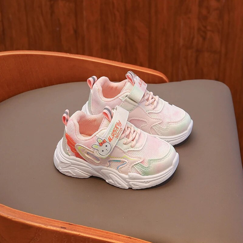 Bērni, jaukas multfilmas, ikdienas kedas maziem bērniem, meitenes, elpojoši sporta apavi bērniem, rozā, jaundzimušo apavi, pavasaris, rudens 1-6 g. teniss