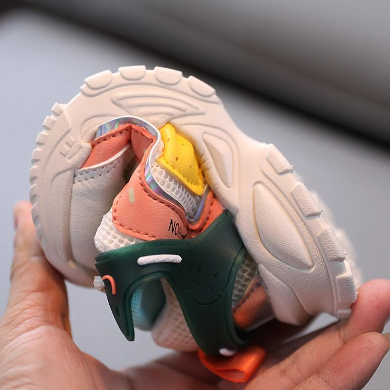 Bērnu dizains, kuplas kedas maziem bērniem, meitenēm, zēniem, elpojošas, šņorējamas, ikdienas sporta apavi bērniem, bērnu teniss 2–6 g. pavasaris, rudens