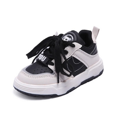 2024 m. Vaikai Sportiniai Bėgimo Sportiniai Batai Vaikams Laisvalaikiai Batai Berniukai Merginos Schuhe Juokingi Minkšti Lengvi mišrios spalvos PU oda