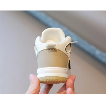 2023 Есен Нови детски обувки за хляб Обувки за момичета Корейско издание Ежедневни обувки Zhongbang за момчета Размер 21-32 Детски маратонки