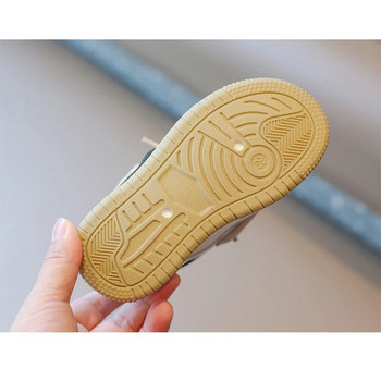 2023 Φθινόπωρο Νέα Παιδικά Παπούτσια Ψωμί για κορίτσια Κορεάτικη Έκδοση Boys\' Zhongbang Casual Shoes Size 21-32 Παιδικά αθλητικά παπούτσια