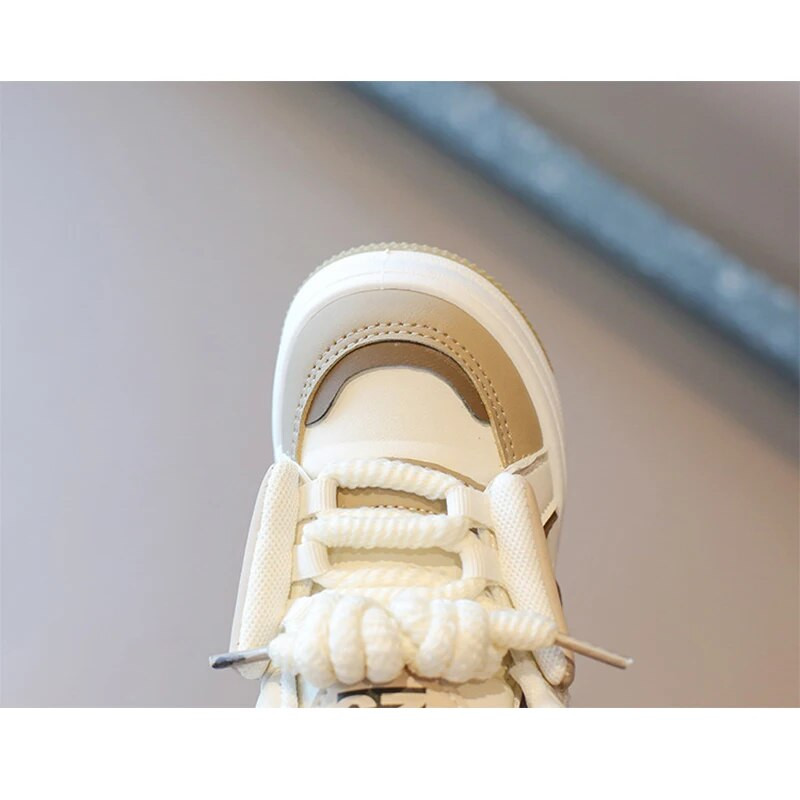 2023. gada rudens, jauni bērnu maizes apavi meiteņu galda apavi korejiešu izdevumam zēnu Zhongbang ikdienas apavi, 21–32 izmēri, bērnu kedas