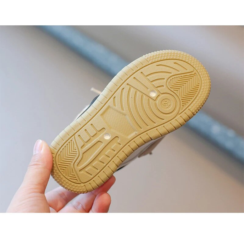 2023. gada rudens, jauni bērnu maizes apavi meiteņu galda apavi korejiešu izdevumam zēnu Zhongbang ikdienas apavi, 21–32 izmēri, bērnu kedas