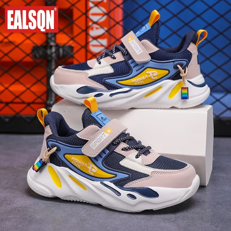 Gyerek tornacipők Sport futócipők fiúknak Lányoknak Légáteresztő hálós gyerekcipők Alkalmi szabadban séta diákcipők