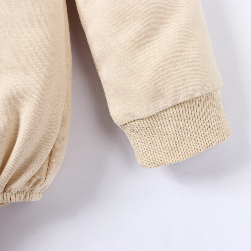 1 DB karácsonyi baba kerek nyakú, hosszú ujjú karikatúra levélnyomat háromszög egyforma babaruházat bodyk Onesie