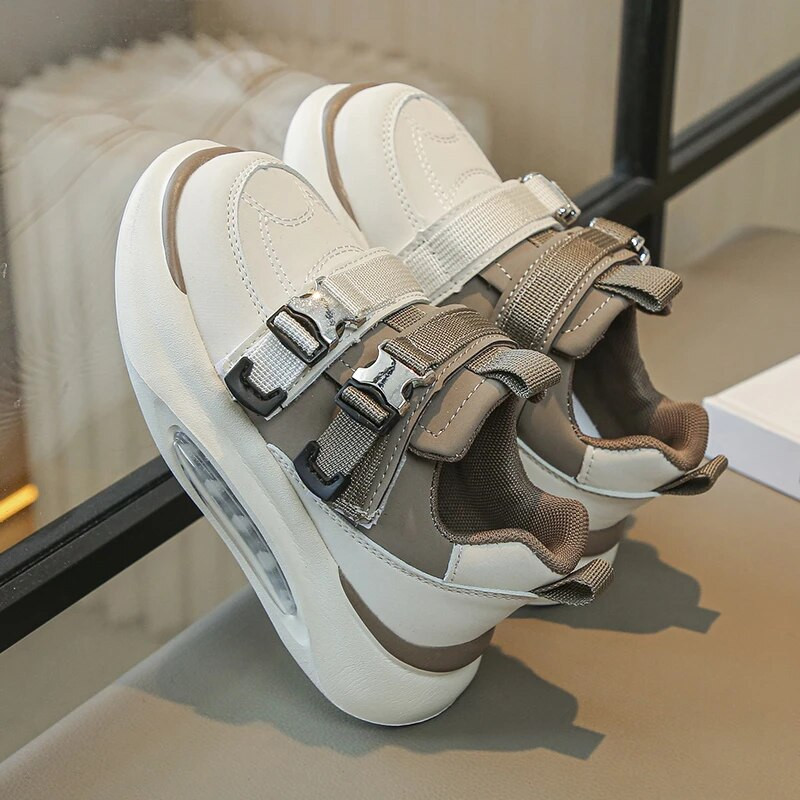 Bērnu Neslīdošas, kuplas kedas Toddler Meitenes Zēniem Šņorējamas Ikdienas sporta apavi Bērnu Ādas Teniss 6-16Y Apavi Pavasaris Rudens