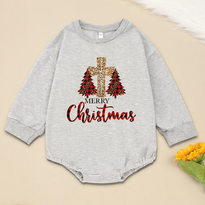 Gyönyörű kislány baba karácsonyi ruhák egyforma fesztivál hangulata Hot Sale kisgyermek fiú jumpsuit hosszú ujjú pulóver 2023 karácsony