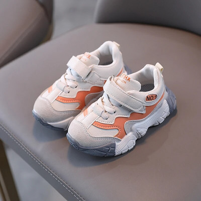 Vaikų odiniai sportbačiai Mažiems berniukams Mergaitėms Treniruotės Laisvalaikio vaikščiojimo batai Sportiniai batai Vaikams Studentų avalynė 3–6 m. rudens pavasaris