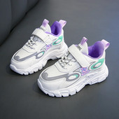 Modes Bērnu Ādas Augstas sporta kurpes Maziem bērniem Meitenēm Zēniem Ikdienas sporta apavi Bērnu apavi Studentu apavi 6-16G Rudens pavasaris