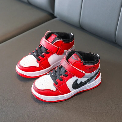 2024. gads. Bērnu apavi Zēniem Gaisa sporta kurpes bērniem Ikdienas apavi Basketbols Zēni Meitenes Sports Skriešana Āda Infanti