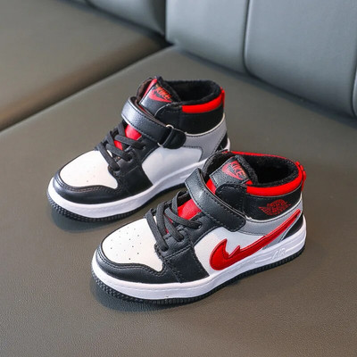 2024. gads. Bērnu apavi Zēniem Gaisa sporta kurpes bērniem Ikdienas apavi Basketbols Zēni Meitenes Sports Skriešana Āda Infanti