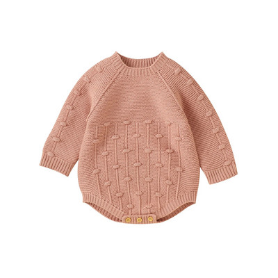 ma&baby 1-18 M jaundzimušā zīdaiņa zīdaiņa meitene zēns puika silts trikotāžas ziemas rudens kombinezons, mazuļa apģērbs ar garām piedurknēm