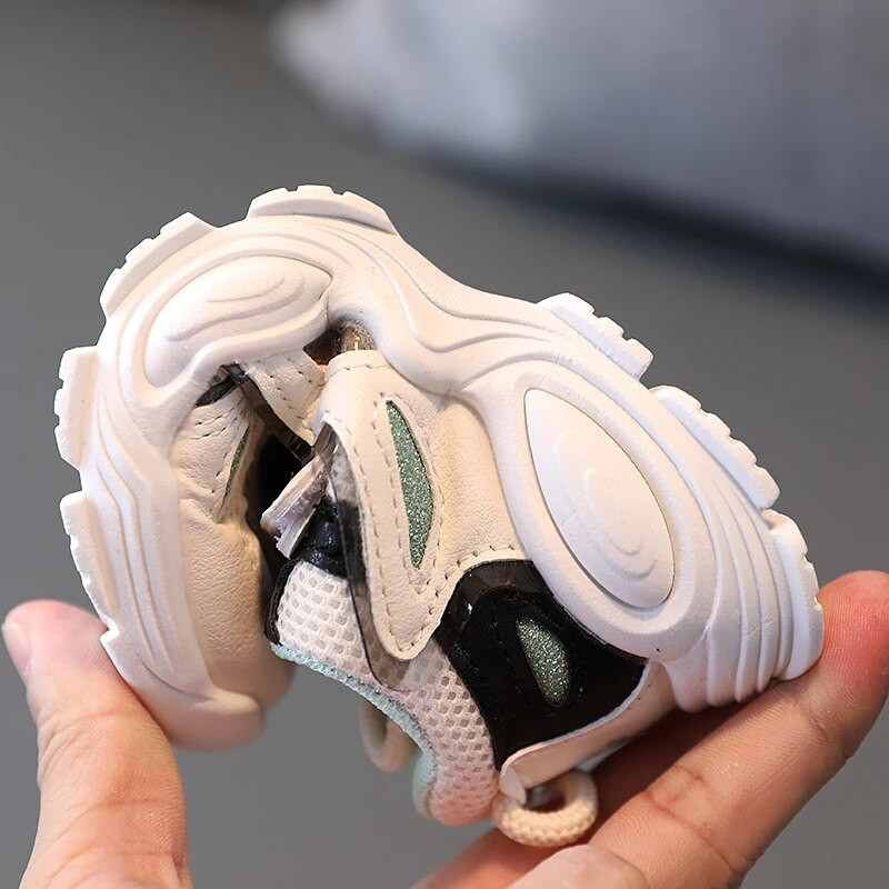 Παιδικά δικτυωτά αθλητικά παπούτσια για μωρά κοριτσάκια με κορδόνια αθλητικά παπούτσια για μικρά αγόρια Παπούτσια για τρέξιμο Παιδικά παπούτσια τένις Casual σχολικά παπούτσια 2-6 ετών Φθινόπωρο