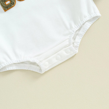 Φούτερ για νεογέννητο μωρό αγόρι Romper Μακρυμάνικο μοτίβο νήπιο φόρμα για παιδιά για βρέφη Άνοιξη φθινόπωρο casual ρούχα