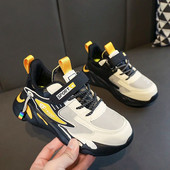 Bērnu kedas zēniem Modes Ādas Bērnu Elpojoši Komforta Treniņu Apavi Ikdienas pastaigu āra skriešanas sporta apavi