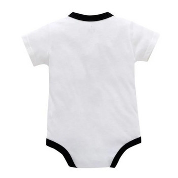 Дрехи за новородени летни джентълменски гащеризони 0-12M Infnat Boys Памучен гащеризон Мъжки дрехи Bebe Body Clothes Tie Print Short Sleeve