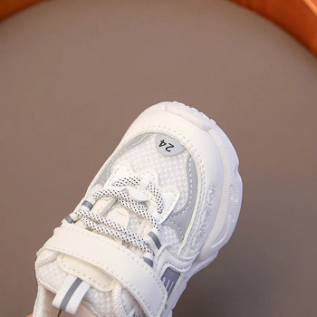 Деца Ежедневни маратонки Прохождащи момчета Момичета Кожени спортни обувки Унисекс Маратонки Детски ученически обувки 3-6 г. Тенис Есен Пролет
