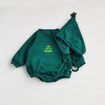 MILANCEL Beebi Body Christmas One Piece Tikand Jõuluvana Beebi riided