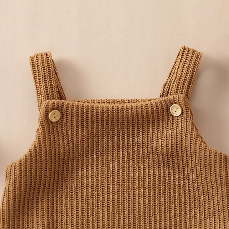 Kūdikių pavasario rudens rūbų rinkinys, megztas šliaužtinukas, trikampis tarpkojo sagos, vientisas kombinezonas, mažylis, berniukas, mergaitėms 0–3 m.