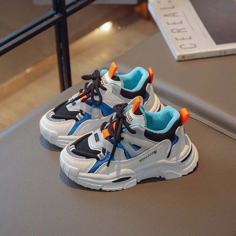 Παιδικά δικτυωτά αναπνέοντα καθημερινά αθλητικά παπούτσια για κορίτσια Αγόρια επώνυμα αθλητικά παπούτσια Παιδικά Unisex ελαφριά παπούτσια τένις 6-16 ετών Φθινόπωρο Άνοιξη