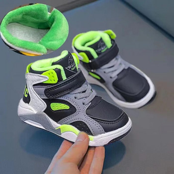 2024 Kids Fashion ψηλά αθλητικά παπούτσια για αγόρια, κορίτσια Παπούτσια Παιδικά καθημερινά παπούτσια για περπάτημα Αναπνεύσιμα αθλητικά παπούτσια για τρέξιμο νήπιο