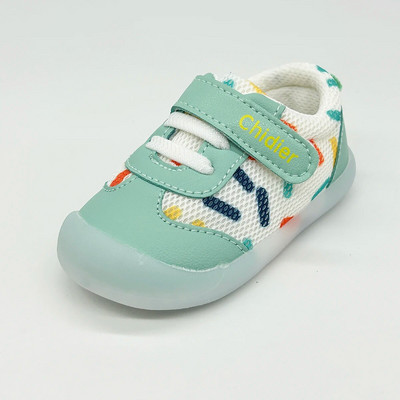 Βρεφικά παπούτσια για μωρά για κοριτσάκια Pocar Dot Trainers για με λαστιχένιες σόλες Αντιολισθητικά δάχτυλα για βρέφη