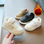 Uued kuumad 2023. aasta tennised, laste tossud, talv, uued poisid, tüdrukud, spordijalatsid vabaaja lauajalatsid Pehme tallaga laste valged kingad