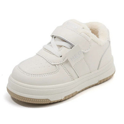 Uued kuumad 2023. aasta tennised, laste tossud, talv, uued poisid, tüdrukud, spordijalatsid vabaaja lauajalatsid Pehme tallaga laste valged kingad