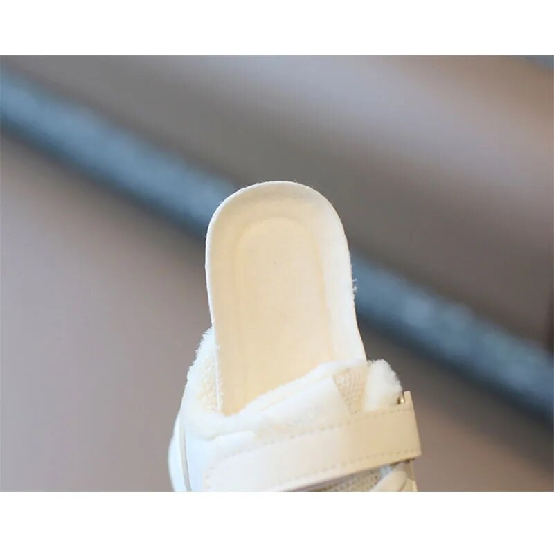 Uued kuumad 2023. aasta tennised, laste tossud, talv, uued poisid, tüdrukud, spordijalatsid vabaaja lauajalatsid Pehme tallaga laste valged kingad