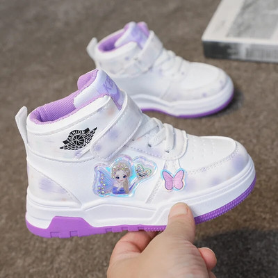 Gyermek sportcipők Új 2023 őszi kényelmes futócipők fiúknak és lányoknak Alkalmi cipők gyerekcipők