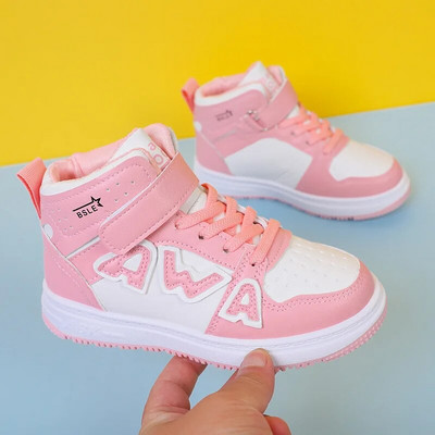 Gyermek sportcipők Új 2023 őszi kényelmes futócipők fiúknak és lányoknak Alkalmi cipők gyerekcipők