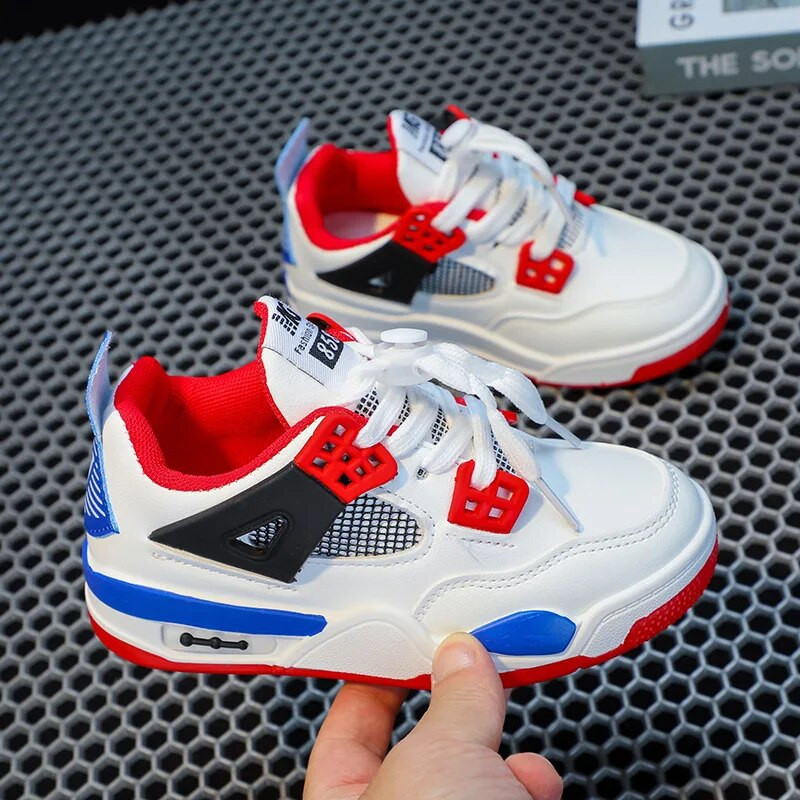 Gyermek sportcipők Új 2023 őszi kényelmes futócipők fiúknak és lányoknak Alkalmi cipők gyerekcipők