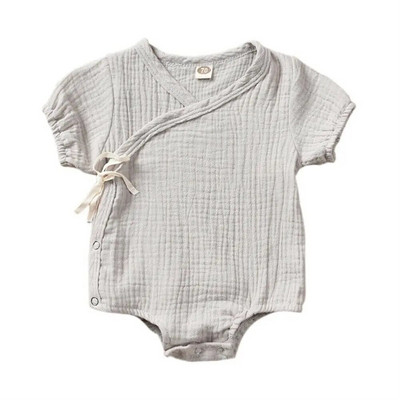 0-18 M bērniem vasarā ar īsām piedurknēm vienkrāsains romāns Elegants ikdienišķs, jauki, jauki meiteņu tērpi