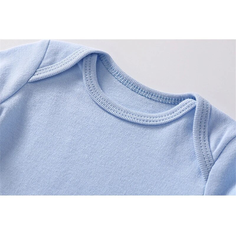 Βρεφικά Ρούχα Μονόχρωμα Αγόρια για κορίτσια Romper Νεογέννητο μακρυμάνικο 100% βαμβακερή φόρμα Bebe Spring Classic Clothes Tops Tees