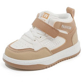 Kruleepo Βρεφικά Κορίτσια Αγόρια Ψηλά Αθλητικά Αθλητικά Παπούτσια Παπούτσια για τρέξιμο Παιδικά Παιδικά Υπαίθρια PU Casual Παπούτσια με μαλακό κάτω μέρος Schuhe Mules