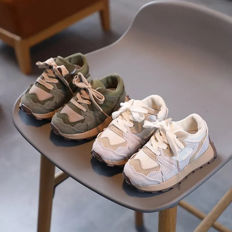 2024 Άνοιξη φθινόπωρο Αθλητικά παπούτσια για αγόρια για κορίτσια με μαλακή σόλα για τρέξιμο Παιδικά αθλητικά παπούτσια τένις για νήπια Flats Αντιολισθητικά casual παπούτσια