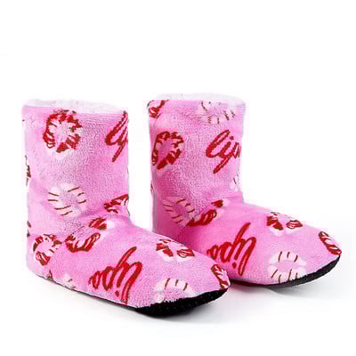 Mn Dropshipping Γυναικείες παντόφλες Χειμερινές βελούδινες χριστουγεννιάτικες παντόφλες Παπούτσια δαπέδου Γυναικεία παντόφλα σπιτιού Εσωτερικές κάλτσες Παπούτσια Γυναικεία γυναίκα