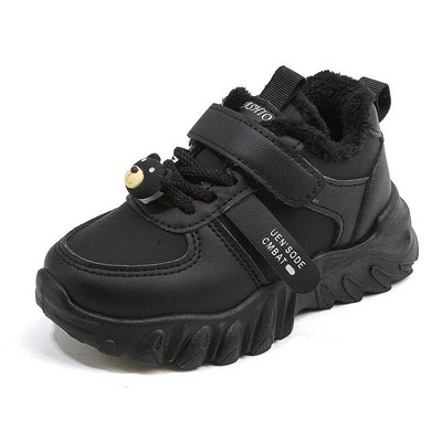 Kruleepo Bērni Meitenes Zēni Rudens Ziemas Plīša Silti Ikdienas Apavi Zīdaiņiem Bērniem Āra Sporta Kurpes Tenisa Skriešanas Apavi