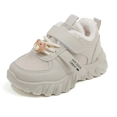 Kruleepo Bērni Meitenes Zēni Rudens Ziemas Plīša Silti Ikdienas Apavi Zīdaiņiem Bērniem Āra Sporta Kurpes Tenisa Skriešanas Apavi