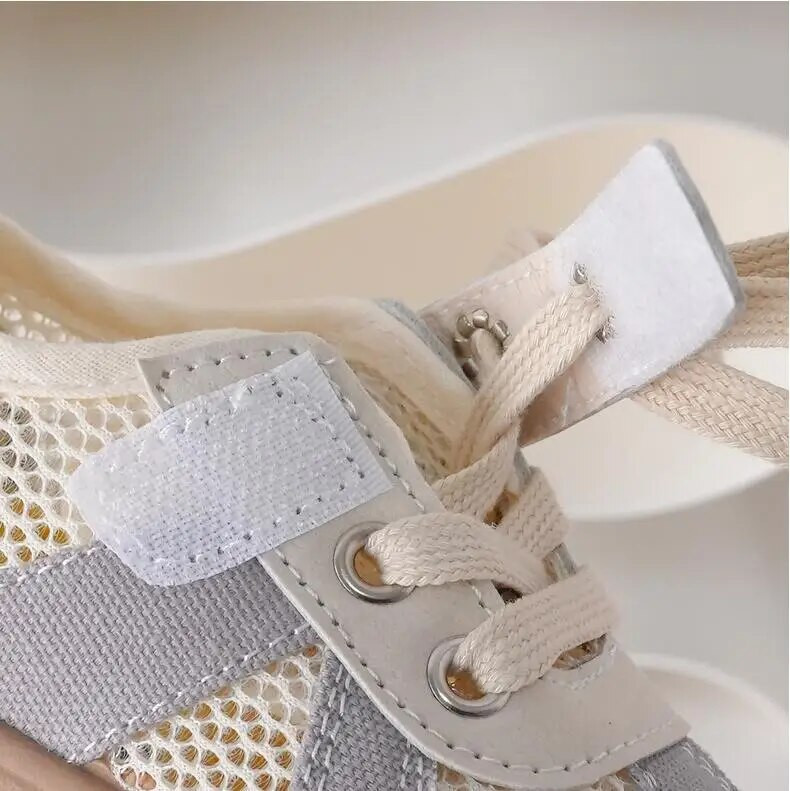 Pavasaris Vasara Jaunas zēnu zemās mežģīnes zēniem apavi ar biezu zoli, meiteņu zoli, ikdienas audekla apavi pelēkā haki krāsā