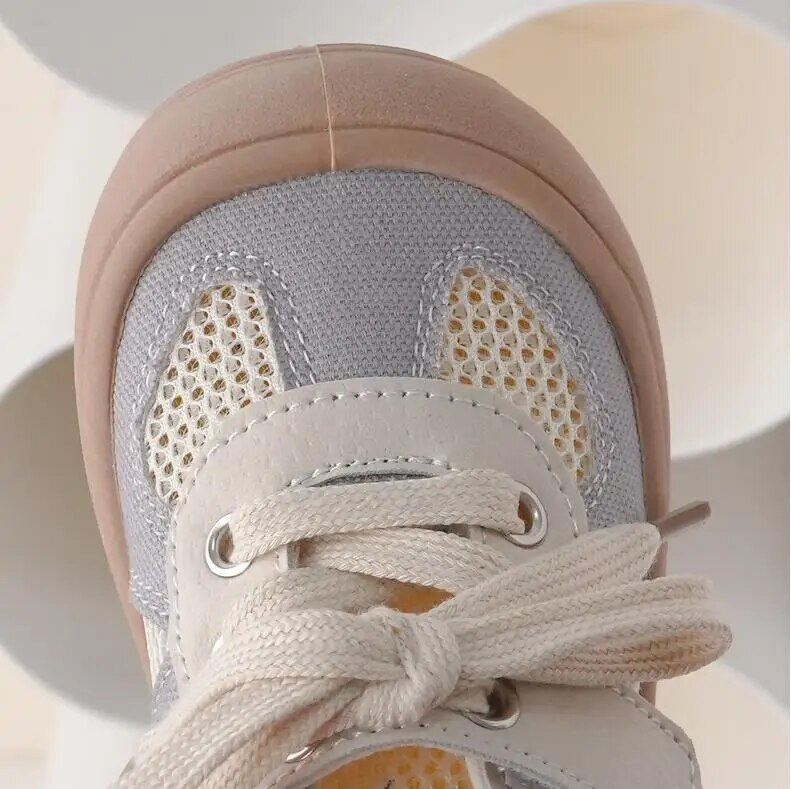 Pavasaris Vasara Jaunas zēnu zemās mežģīnes zēniem apavi ar biezu zoli, meiteņu zoli, ikdienas audekla apavi pelēkā haki krāsā